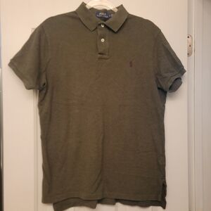 Polo by Ralph Lauren Olive Green Men's Shirt